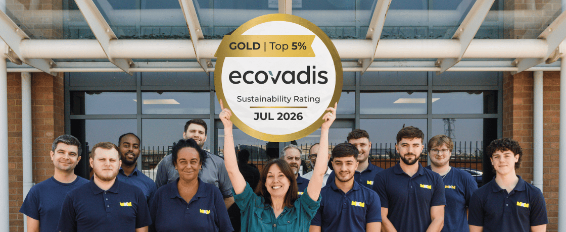 MKM Achieves Gold EcoVadis Medal – Recognised Among the World's Leading Sustainable Businesses
