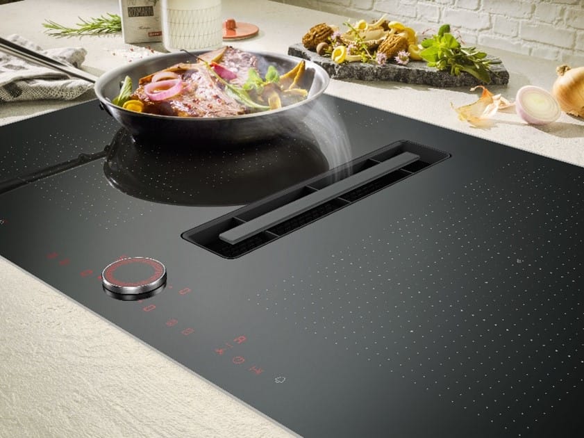 Superb cooktop and powerful hood in one
