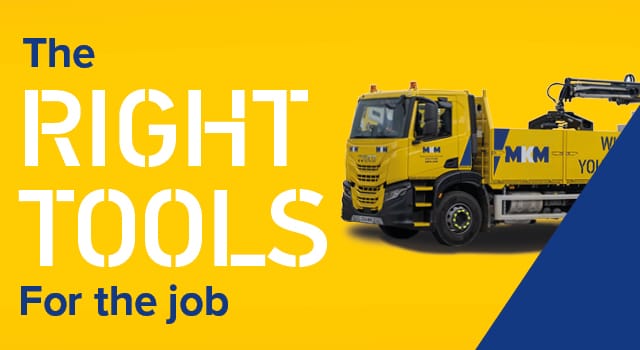 A promotional banner for the Tools & Equipment