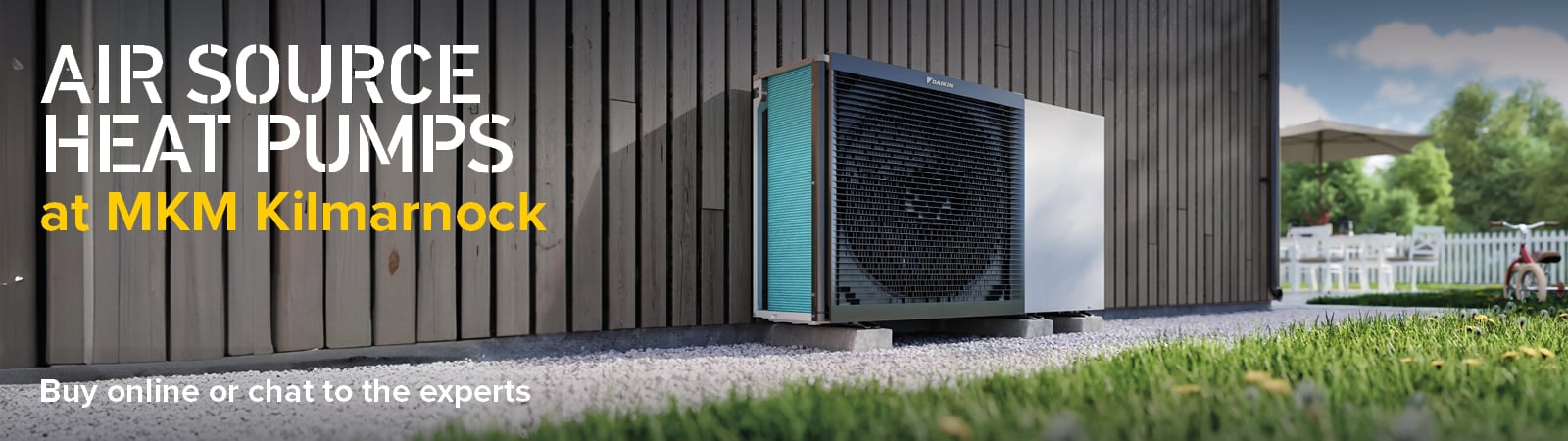 Daikin products available at MKM Kilmarnock