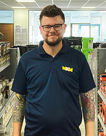 Salesperson headshot image