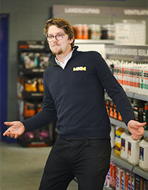 Salesperson headshot image