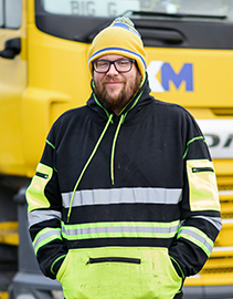 HGV Driver headshot image