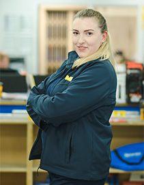 Salesperson headshot image