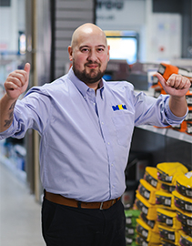 Sales headshot image