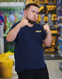 Salesperson headshot image