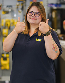 Salesperson headshot image