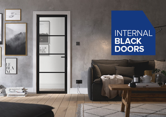 Internal Black Doors