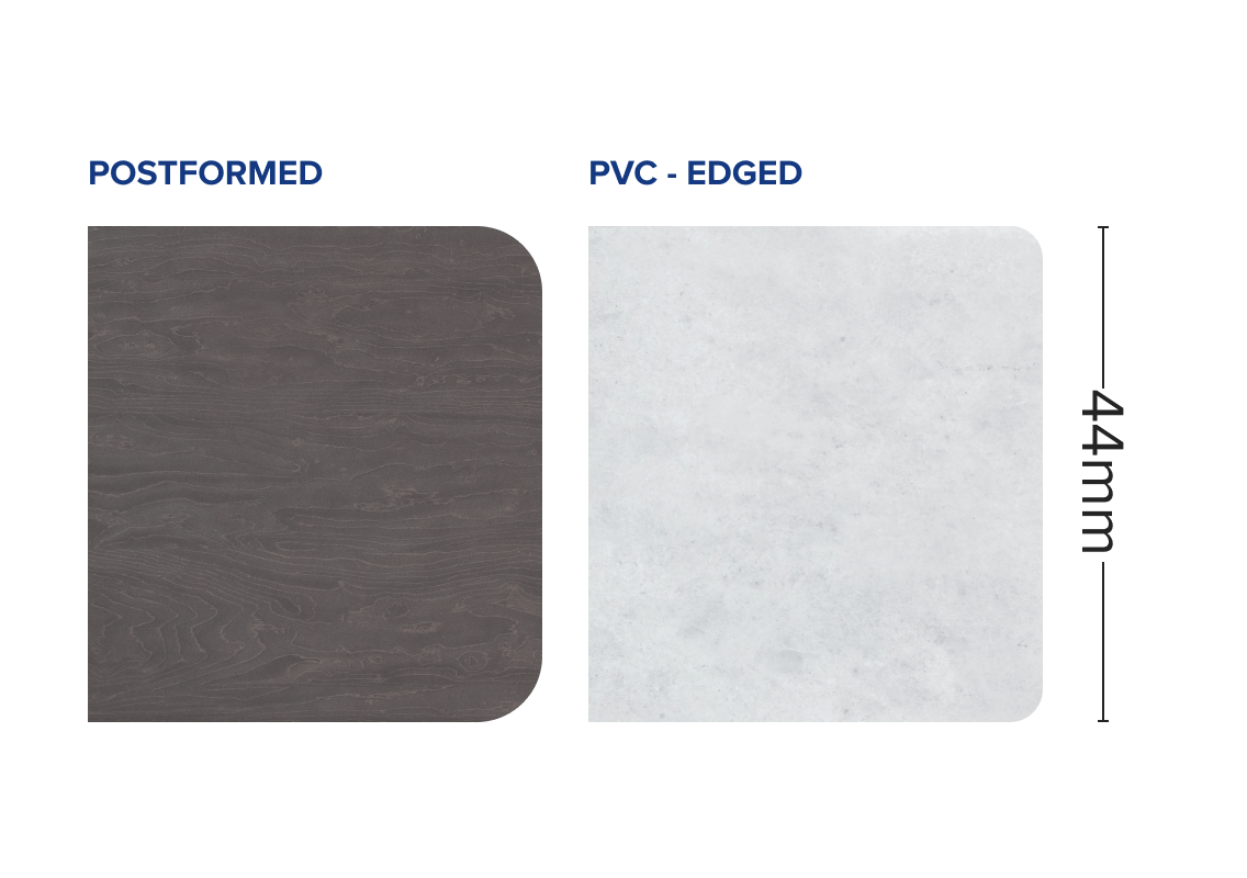 Postformed & PVC-Edged Laminate Worktops